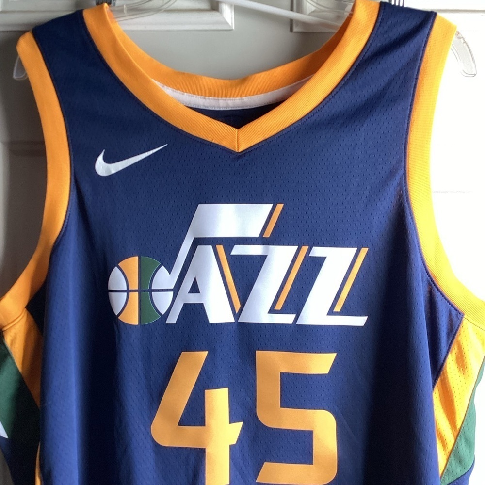 Nike Dri-Fit NBA Nike Utah Jazz Donovan Mitchell #45 Nike Size XL Jersey - Picture 2 of 11
